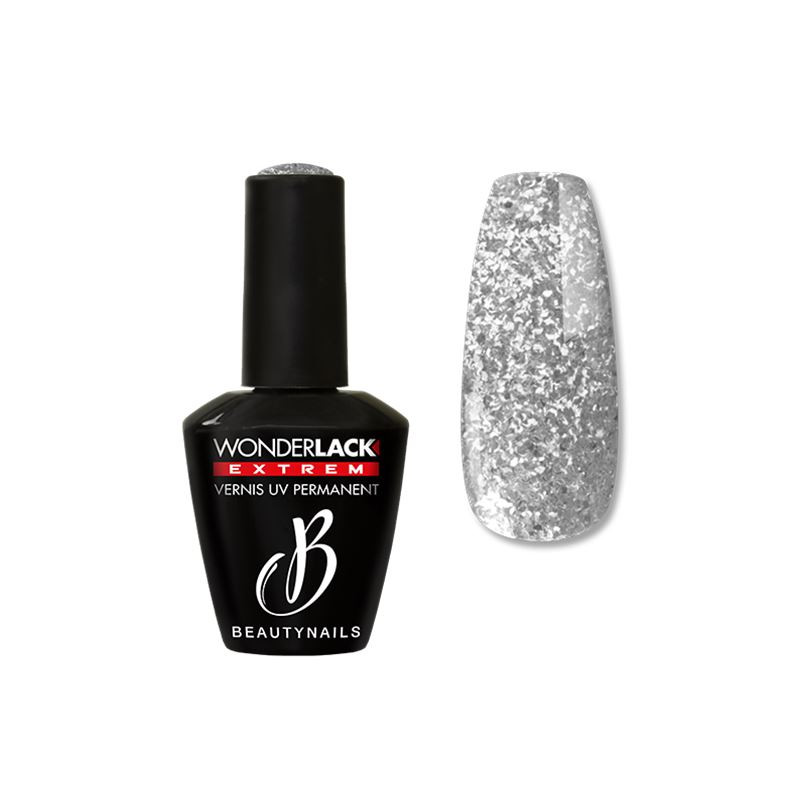 WLE194 Wonderlack Heavy Glitter Silver 12ml