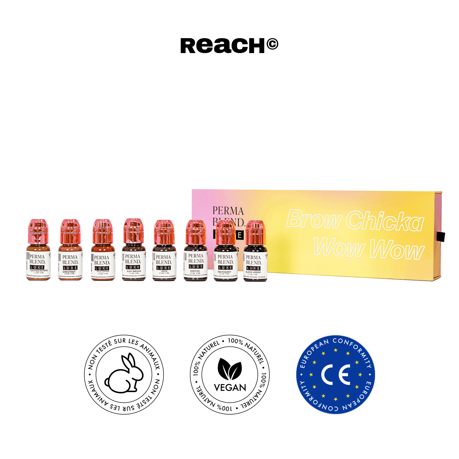 Perma Blend - Brow Chicka Wow Wow Set - Sourcils