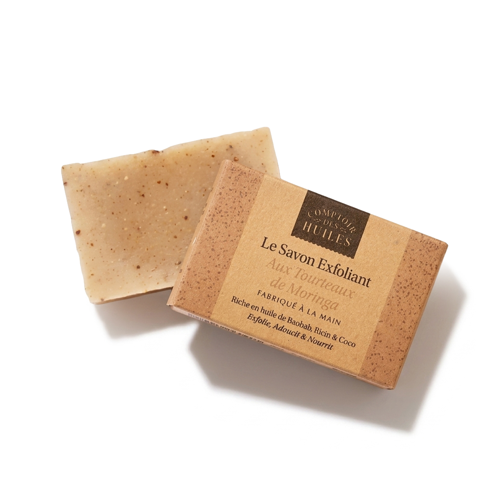 Savon Exfoliant - Tourteaux de Moringa BIO 100g