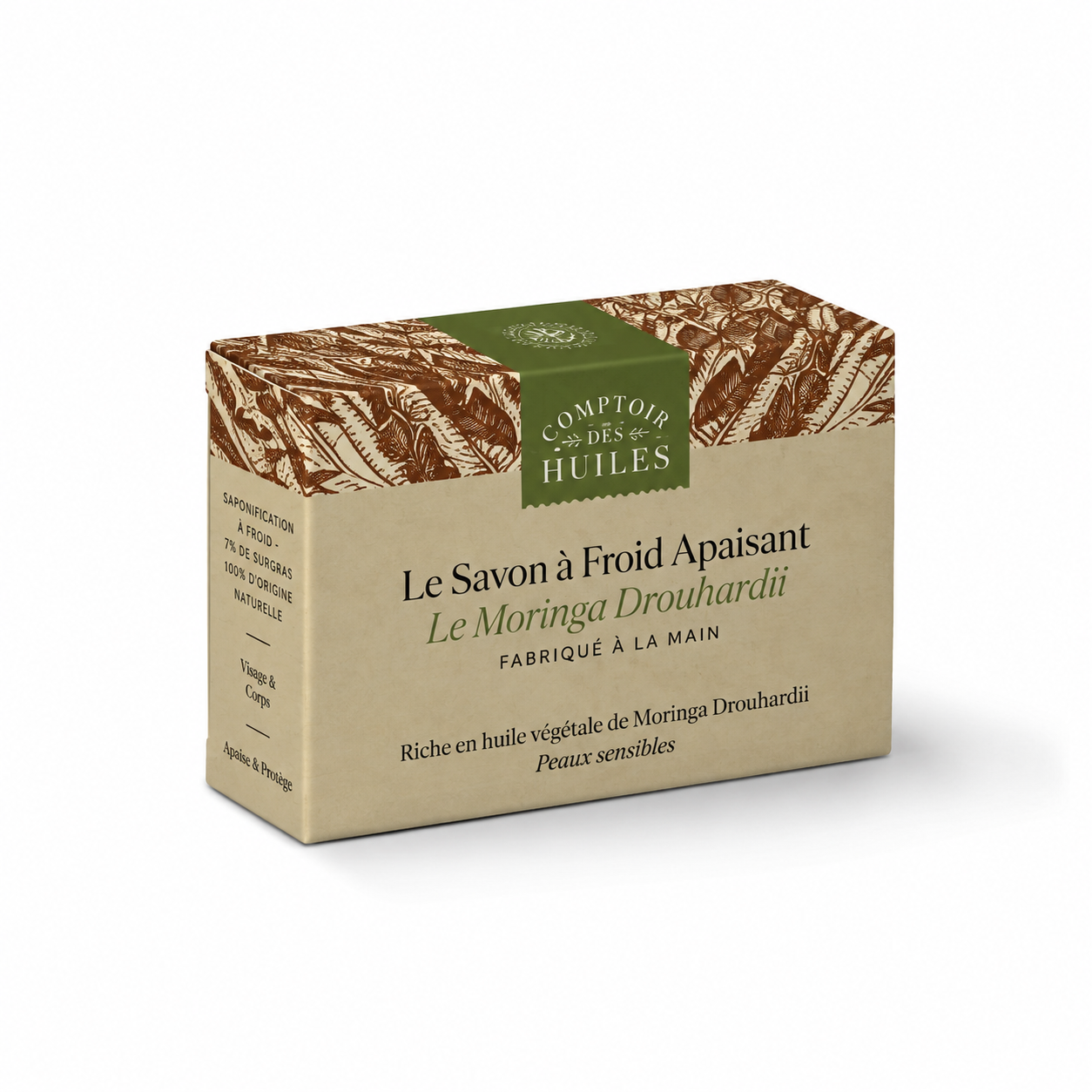 Savon Apaisant - Le Moringa Drouhardii BIO 70g