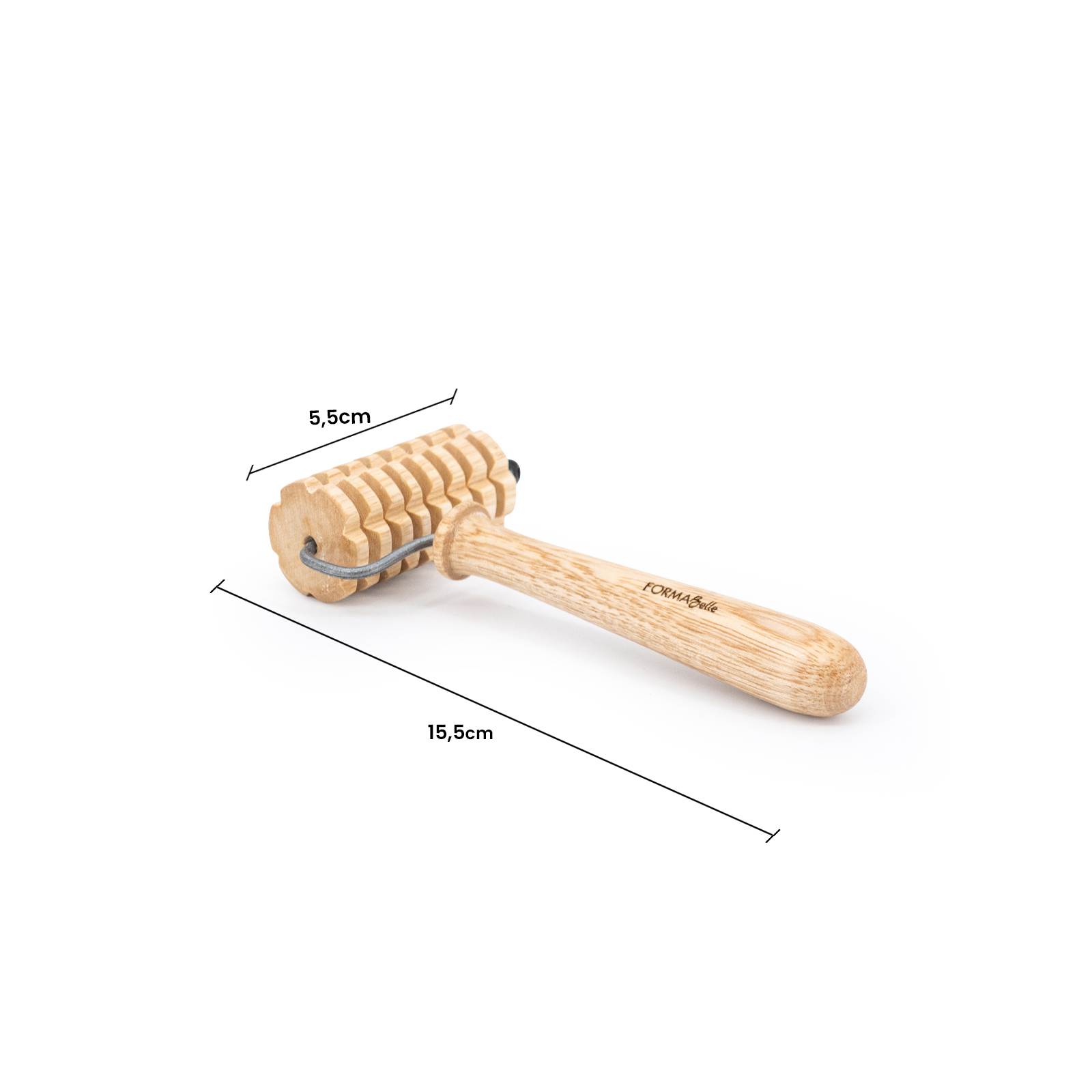Rouleau rainuré EXTRA LARGE - Maderotherapie Visage