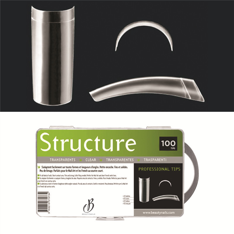Capsules Structure Transparentes - 100 Tips