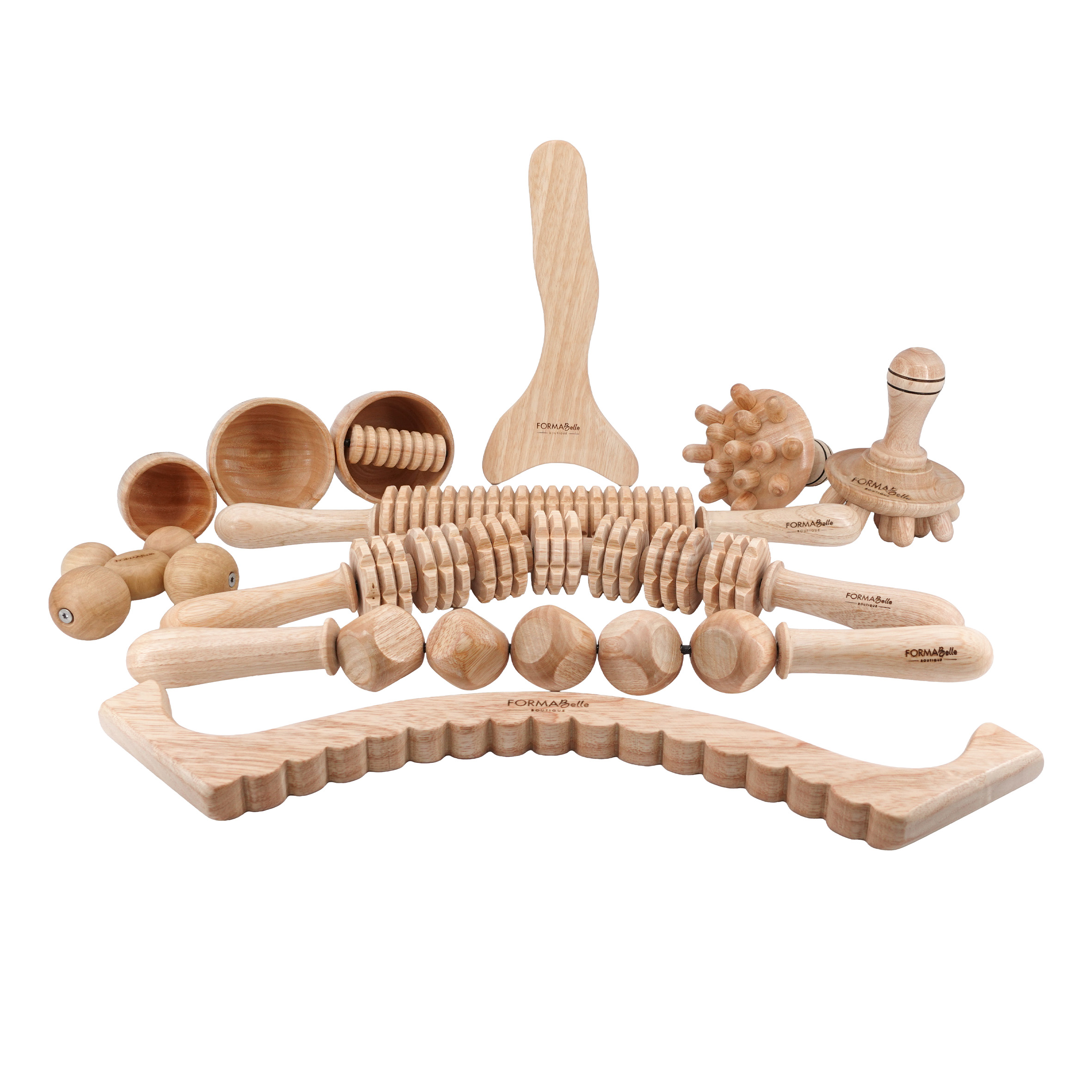 Kit Massage Maderotherapie Avancé - 11 pcs