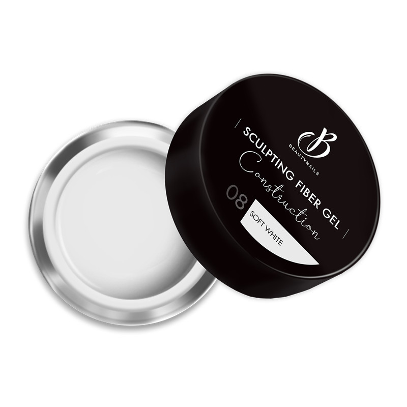 Sculpting Fiber Gel 08 Soft White 15 G (Ref: GFB0815)