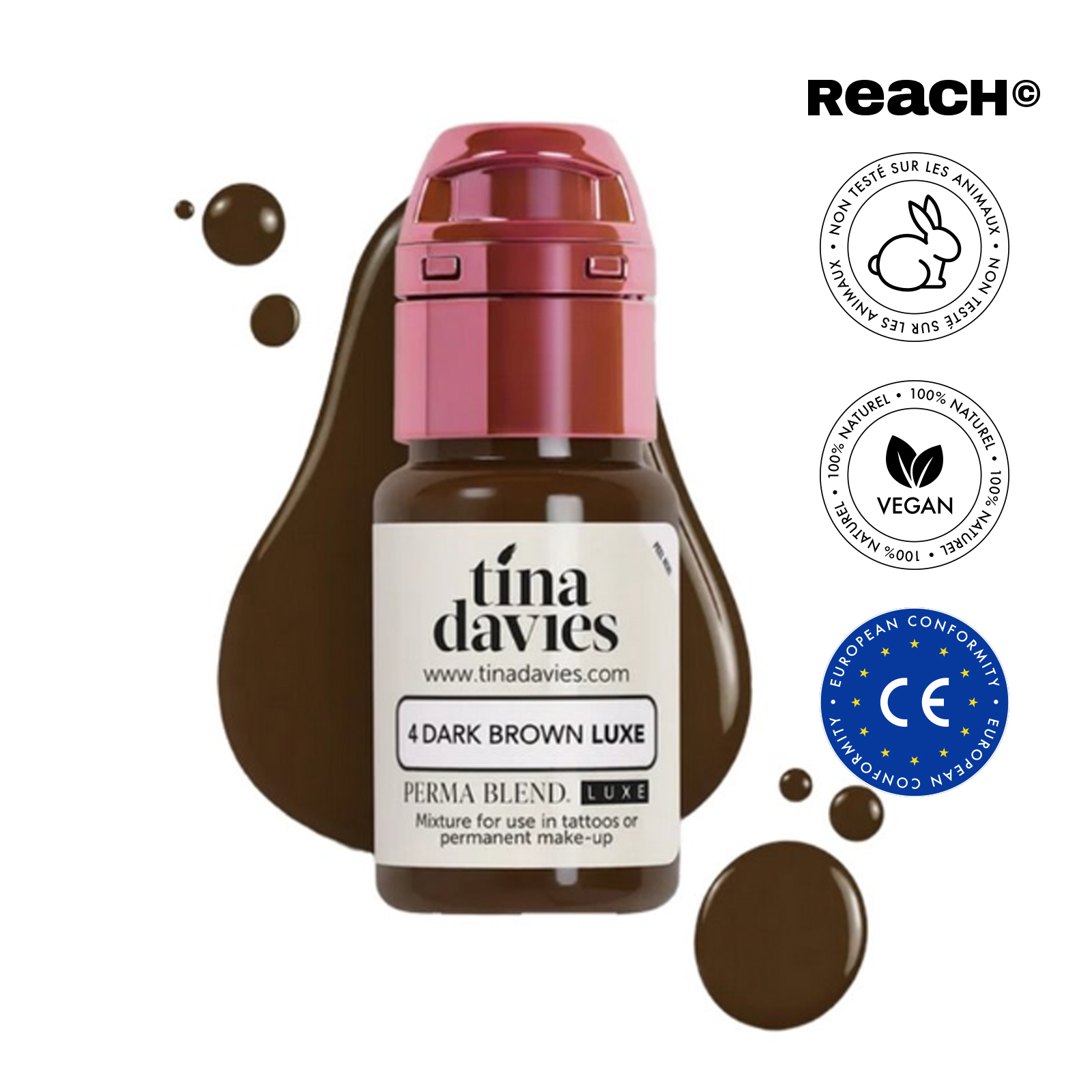 Pigment Perma Blend - Dark Brown by Tina Davies