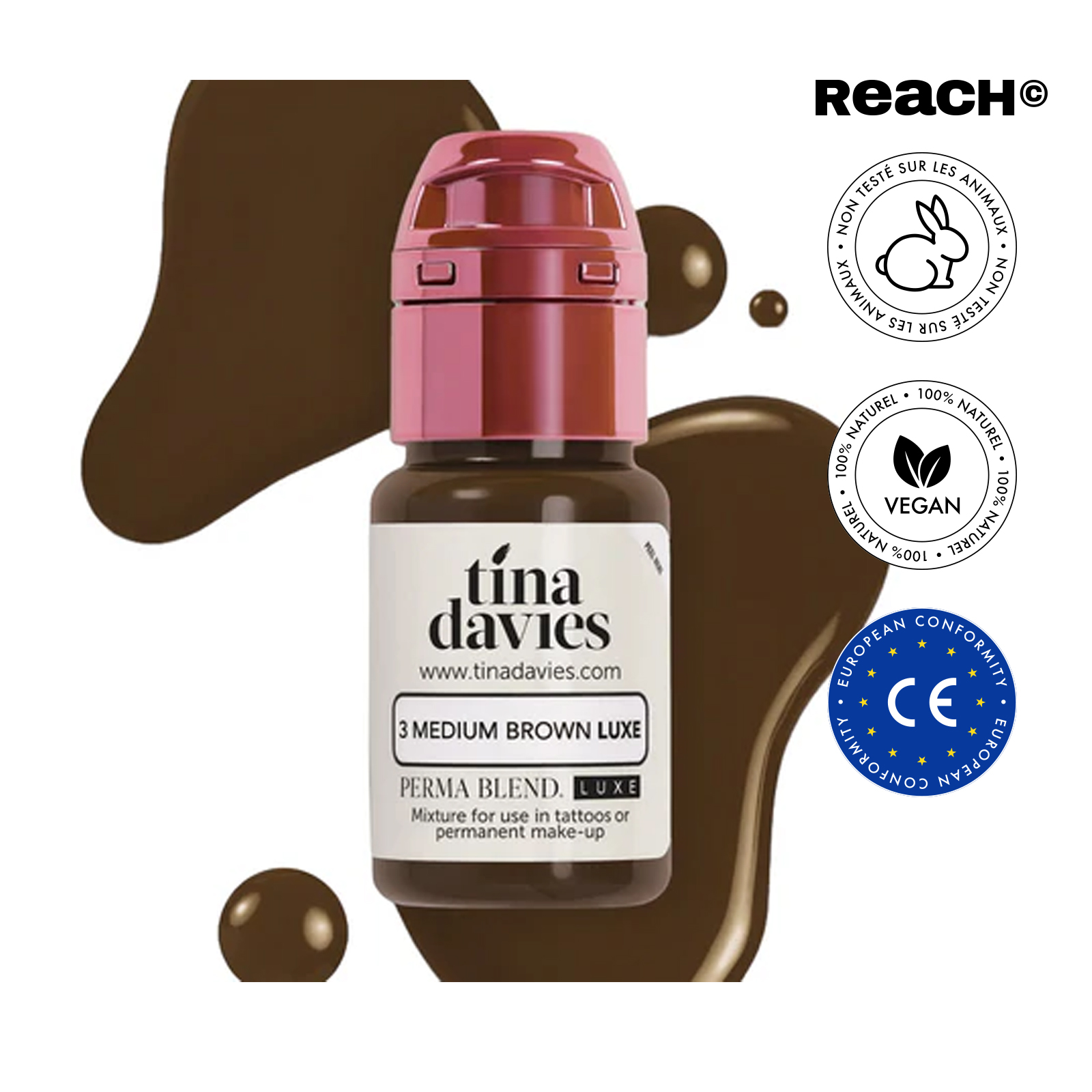 Pigment Perma Blend - Medium Brown by Tina Davies