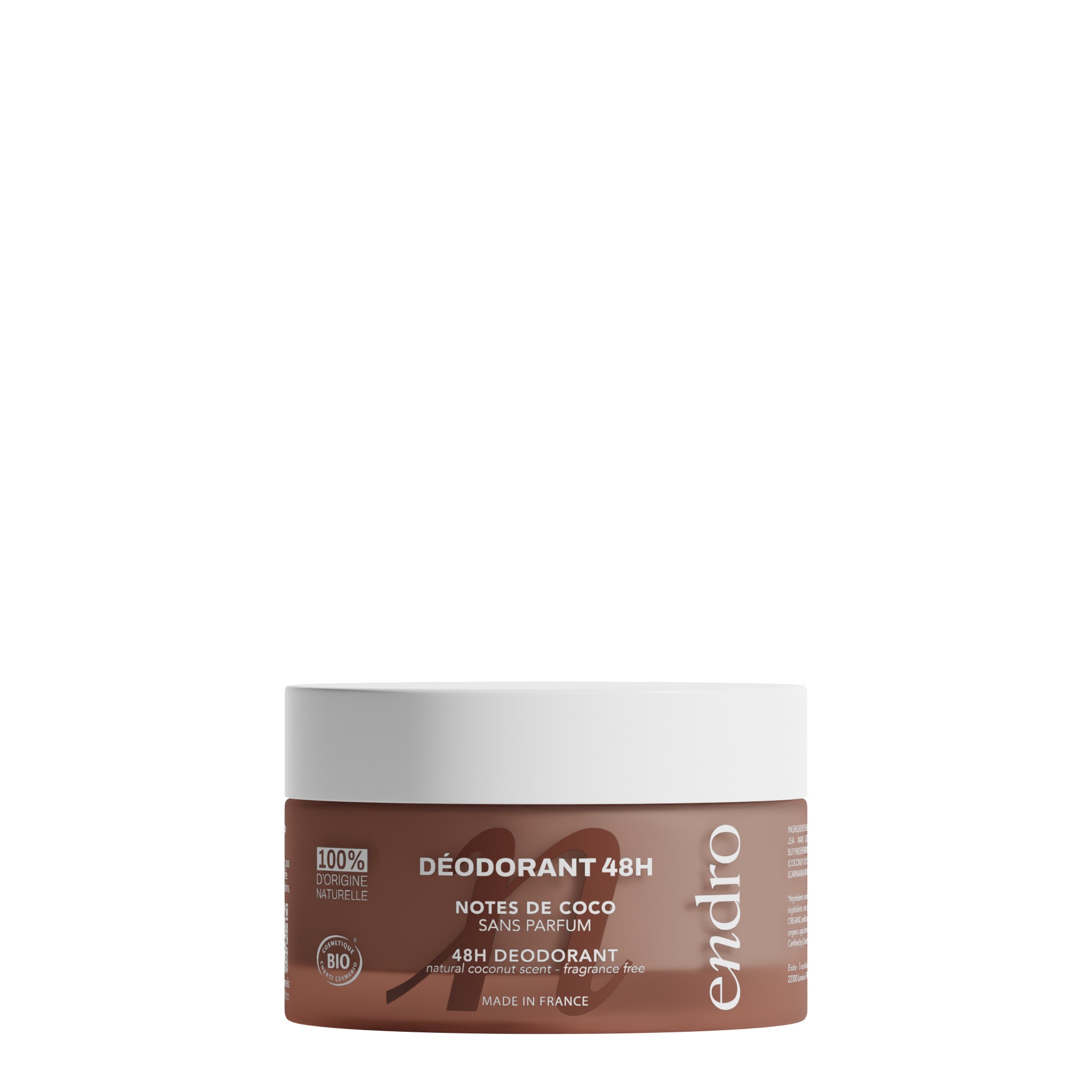 Déodorant Baume 48H - Notes De Coco - Endro