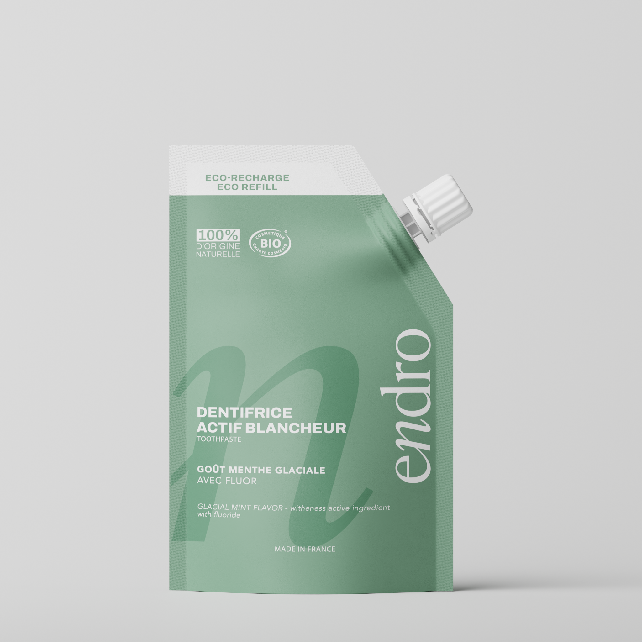 Eco-recharge Dentifrice Actif Blancheur - Endro