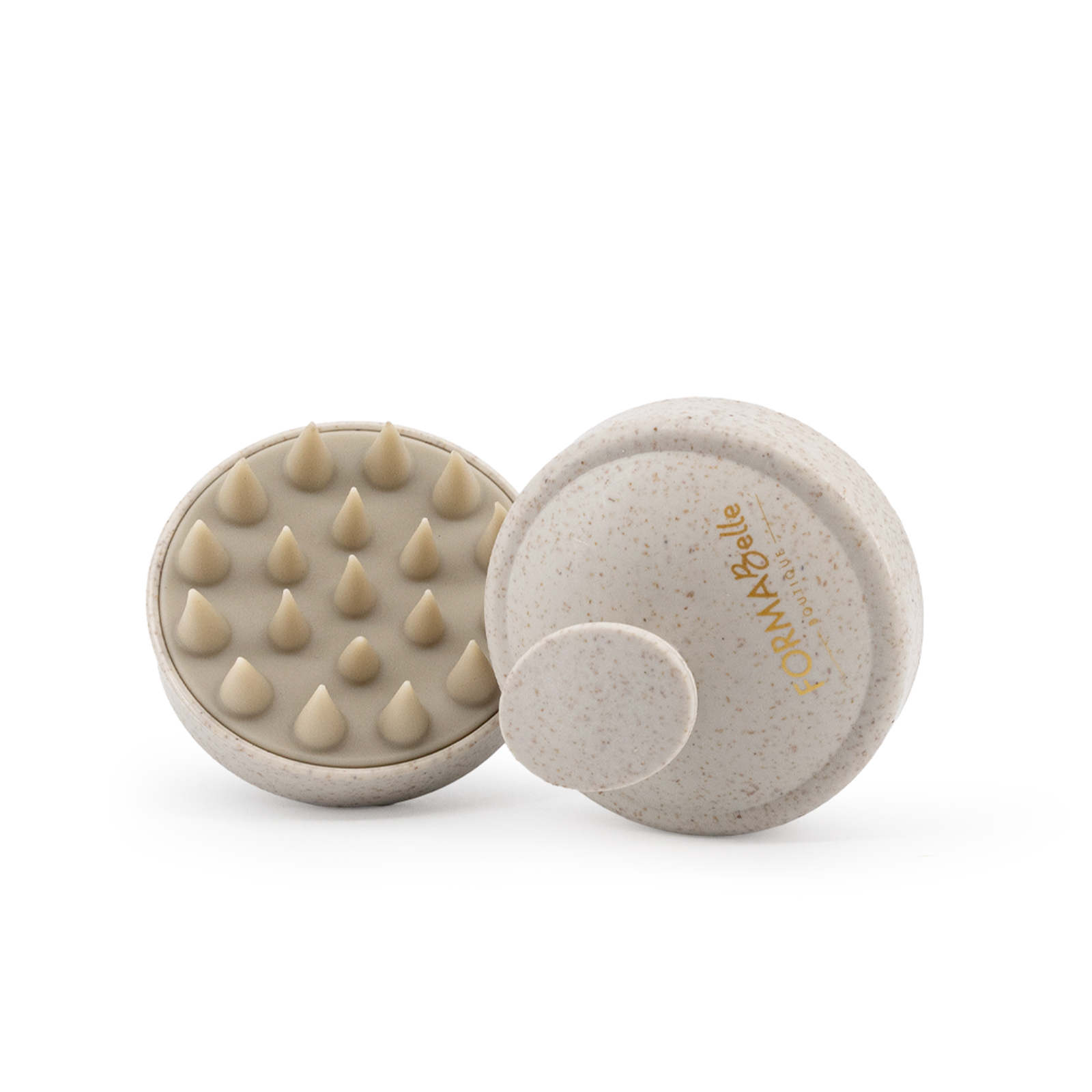 Brosse cuir chevelu en silicone